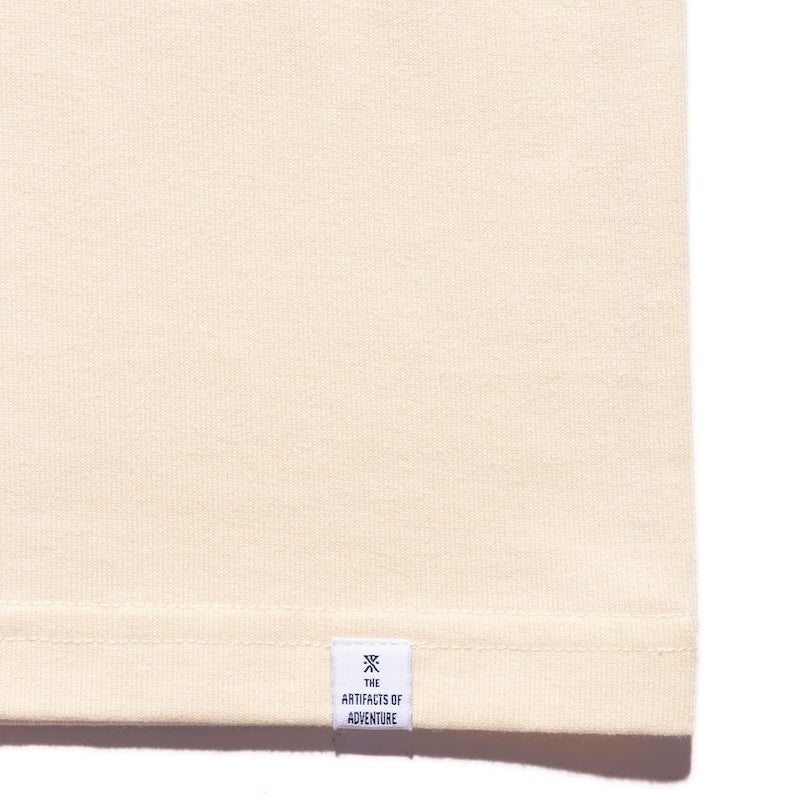 ROARK Tシャツ NATURE FINE TECH DRY TEE ナチュラル 商品画像 裾