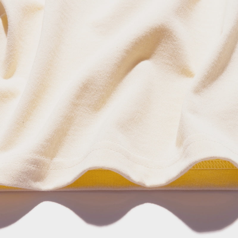 ROARK Tシャツ NATURE FINE TECH DRY TEE ナチュラル 商品画像 生地感