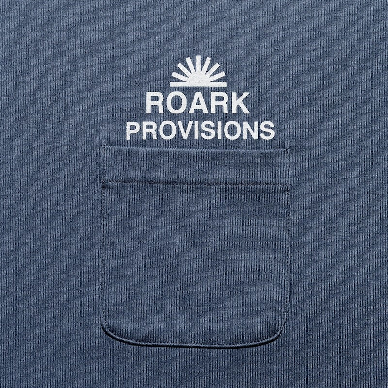 ROARK Tシャツ PROVISIONS FINE TECH DRY TEE オリオン 商品画像 胸ポケット