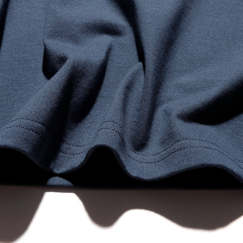 ROARK Tシャツ PROVISIONS FINE TECH DRY TEE オリオン 商品画像 生地感