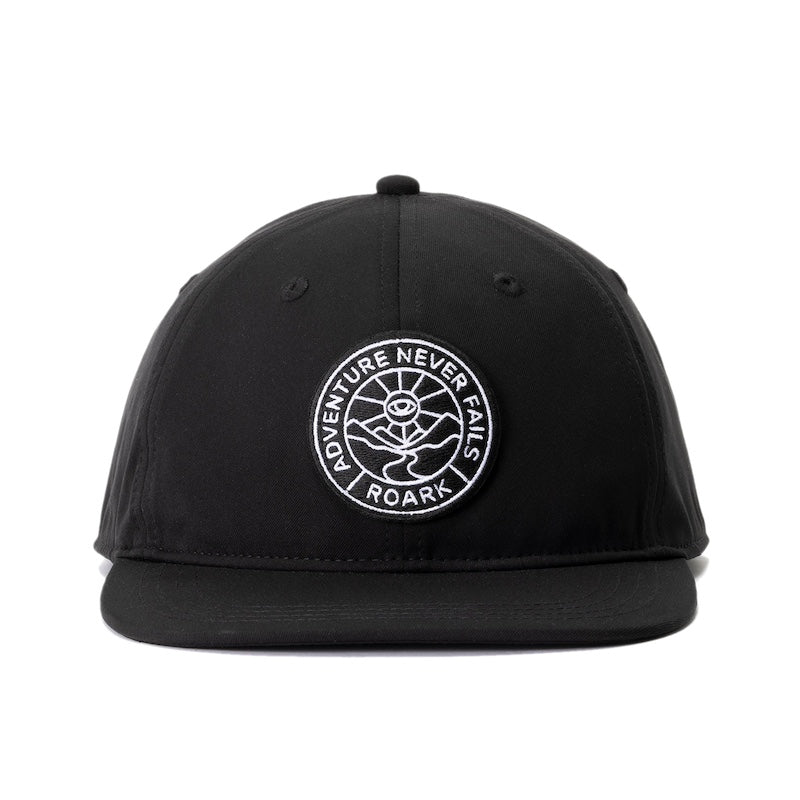 ROARK キャップ DIVISION RESISTANT TWILL 6PANEL CAP - HIGH ブラック 商品画像 1