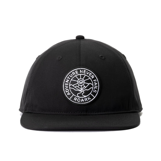 ROARK キャップ DIVISION RESISTANT TWILL 6PANEL CAP - HIGH ブラック 商品画像 1