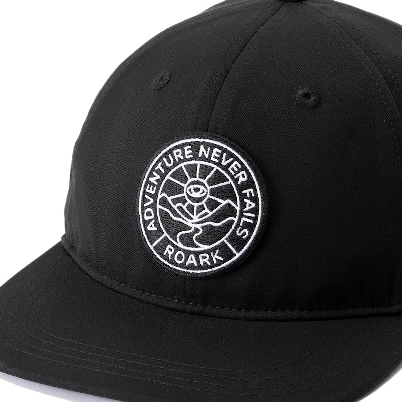 ROARK キャップ DIVISION RESISTANT TWILL 6PANEL CAP - HIGH ブラック 商品画像 2