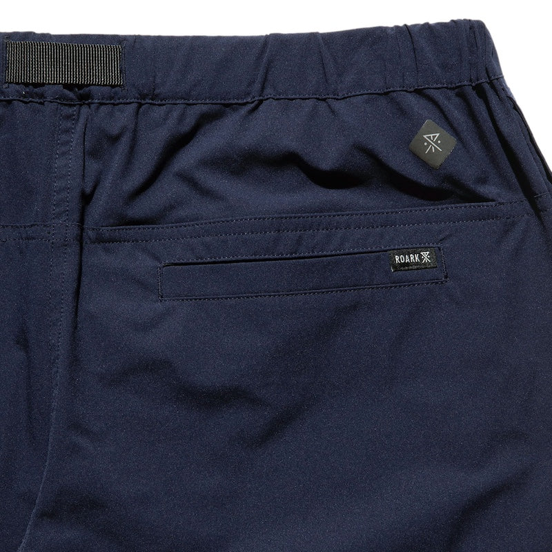 ROARK パンツ TRAVEL PANT ROAMFREE - RELAX ネイビー 商品画像 クローズアップ 6