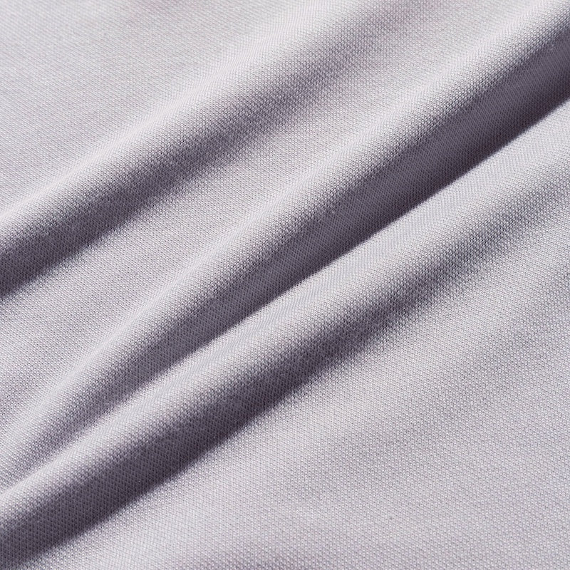 ROARK Tシャツ LABEL POCKET DriRelease TEE グレー 商品画像 生地感