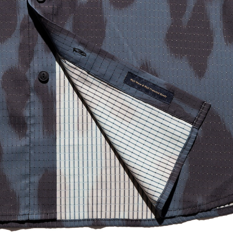 ROARK S/Sシャツ SEA LEOPARD BLESS UP S/S (Sea Leopard Orion) 商品画像 裾