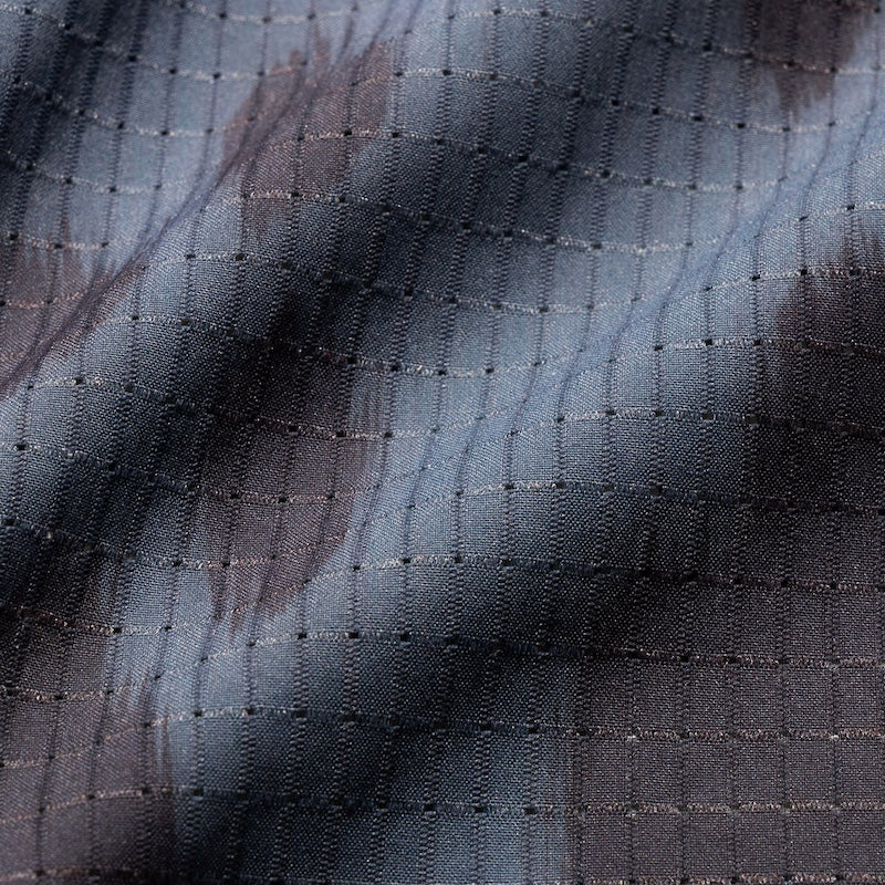 ROARK S/Sシャツ SEA LEOPARD BLESS UP S/S (Sea Leopard Orion) 商品画像 生地感