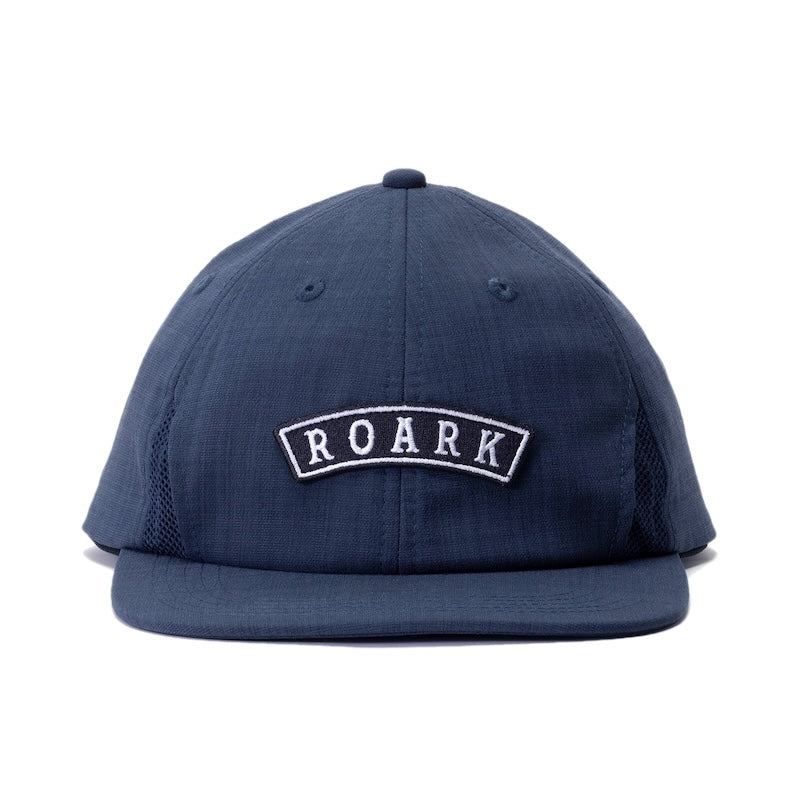 ROARK キャップ NOMAD DRY 6PANEL CAP - HIGH ブルー 商品画像 正面