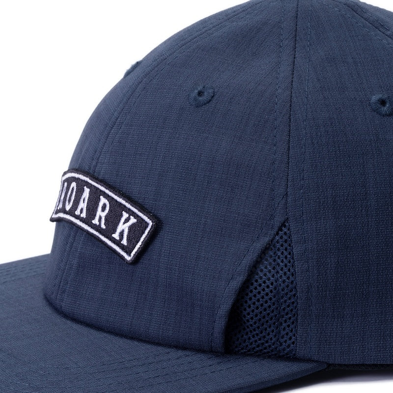 ROARK キャップ NOMAD DRY 6PANEL CAP - HIGH ブルー 商品画像 クローズアップ