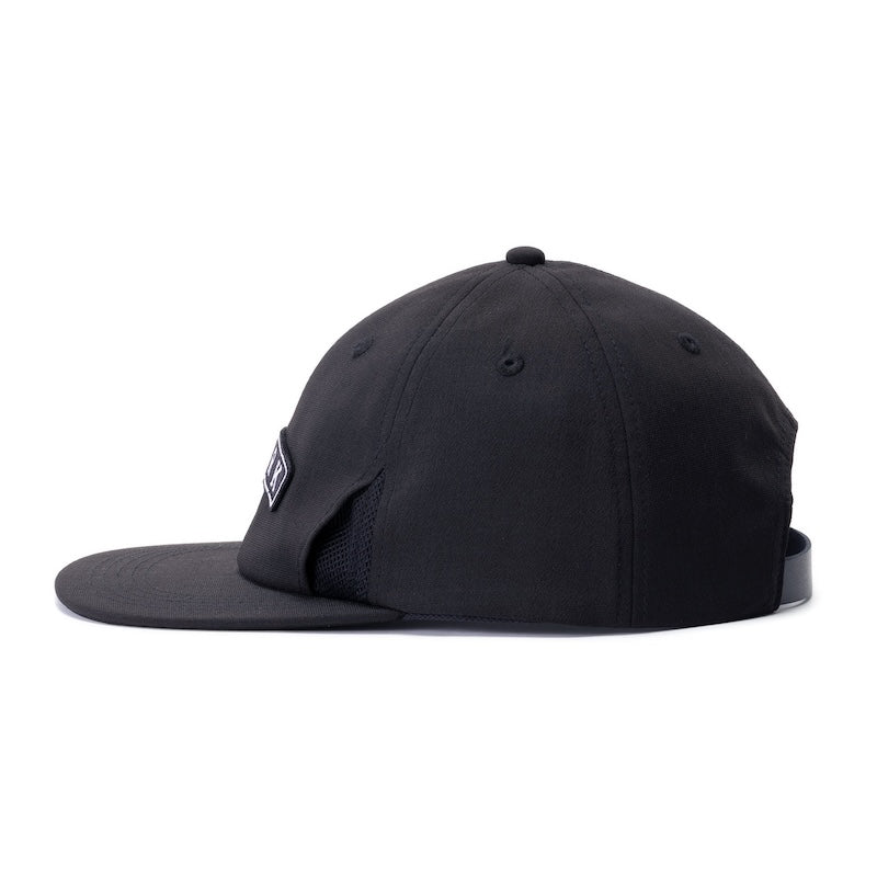ROARK キャップ NOMAD DRY 6PANEL CAP - HIGH ブラック 商品画像 サイドビュー