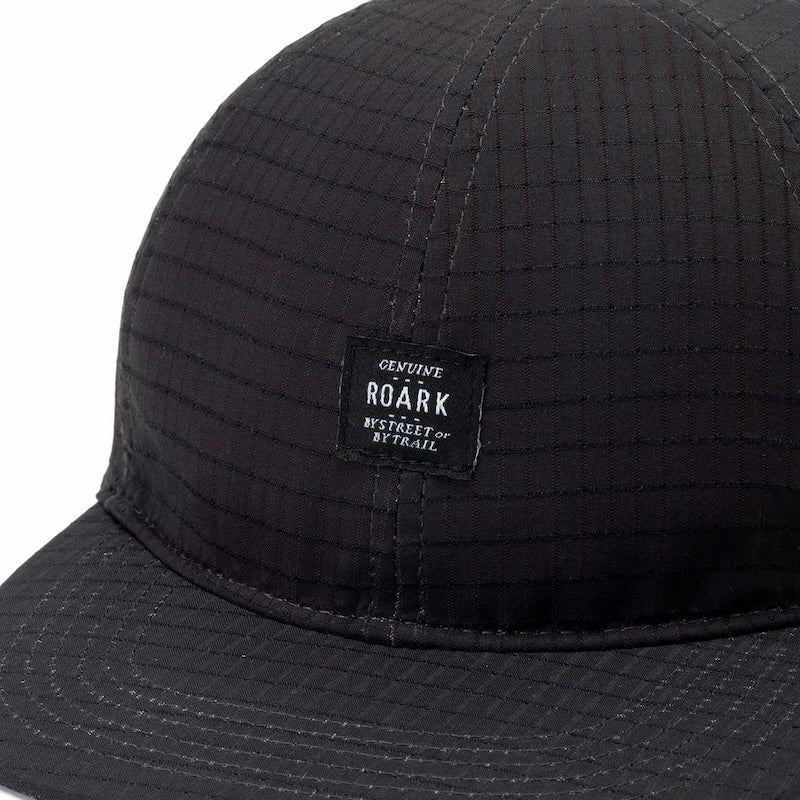 ROARK キャップ BLESS UP 6PANEL CAP - MID ブラック 商品画像 クローズアップ