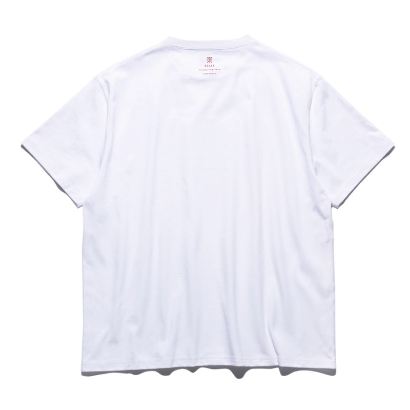 ROARK Tシャツ MEDIEVAL LOGO 14oz H/W TEE ホワイト 商品画像 背面