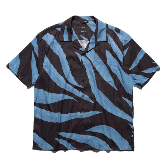 ROARK S/Sシャツ PULQUE BLESS UP S/S ブラック 商品画像 正面