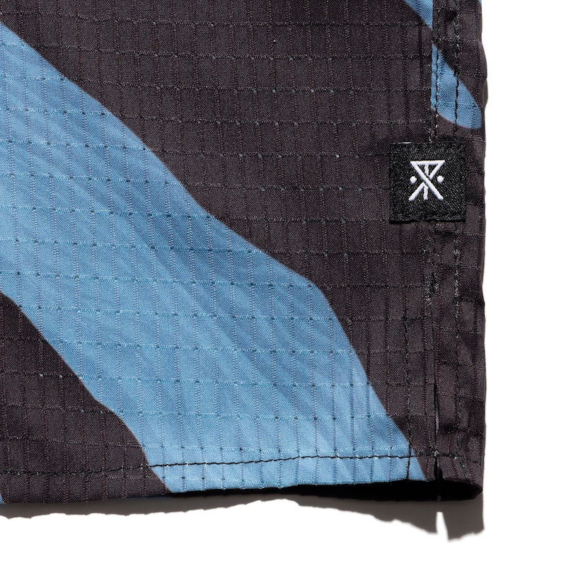 ROARK S/Sシャツ PULQUE BLESS UP S/S ブラック 商品画像 サイド