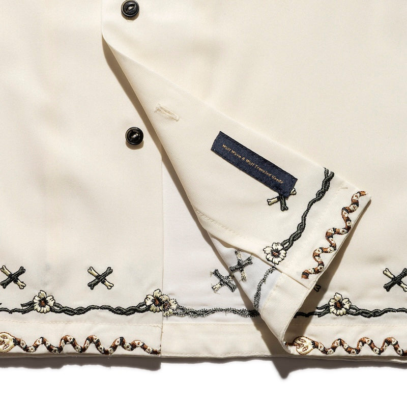 ROARK S/Sシャツ AUGS PALM GONZO S/S 商品画像 裾