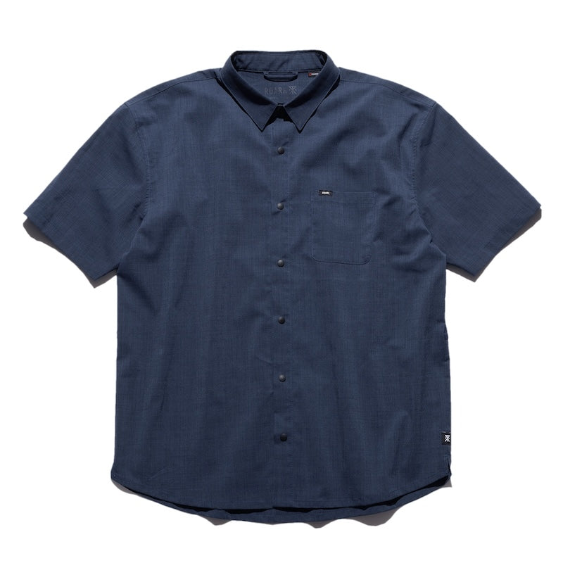 ROARK S/Sシャツ DELTA QD S/S SHIRTS ストーンブルー 商品画像 1