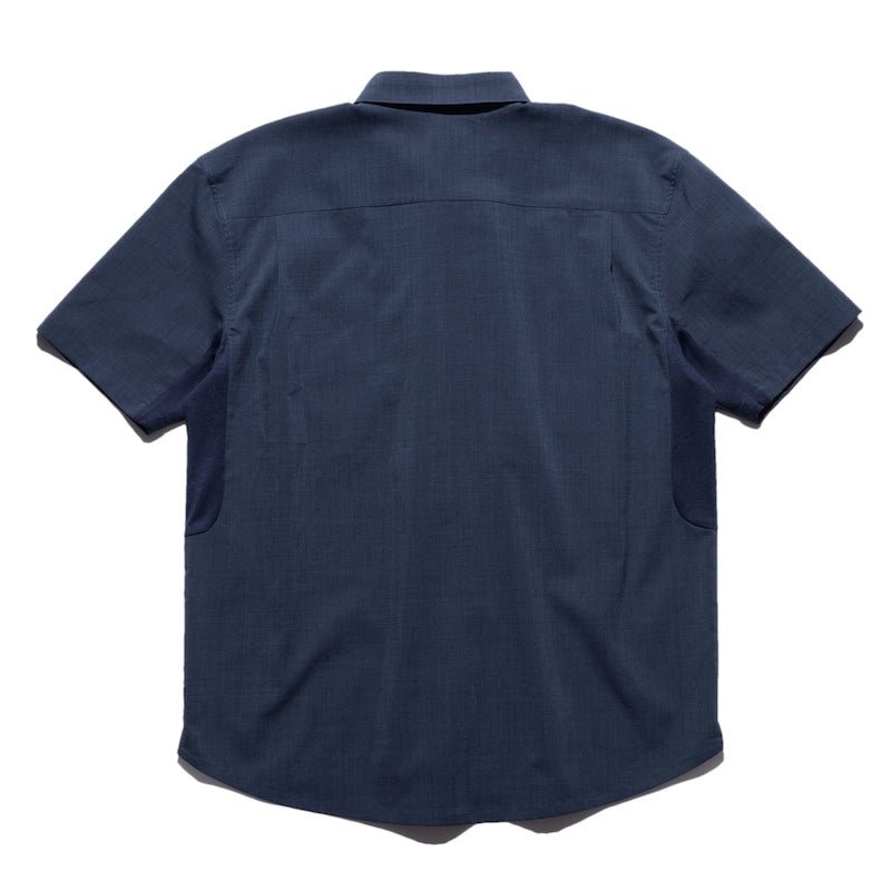 ROARK S/Sシャツ DELTA QD S/S SHIRTS ストーンブルー 商品画像 2
