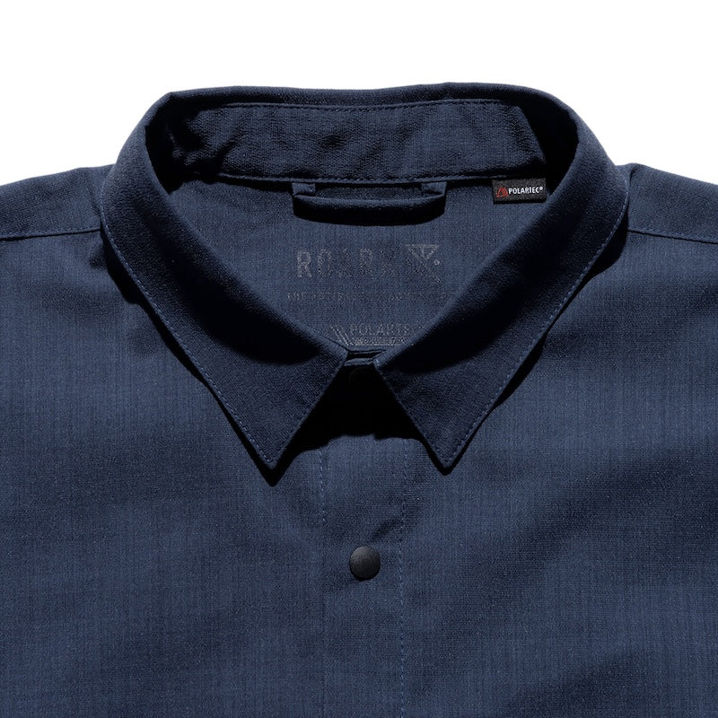 ROARK S/Sシャツ DELTA QD S/S SHIRTS ストーンブルー 商品画像 3