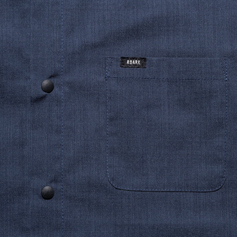 ROARK S/Sシャツ DELTA QD S/S SHIRTS ストーンブルー 商品画像 5