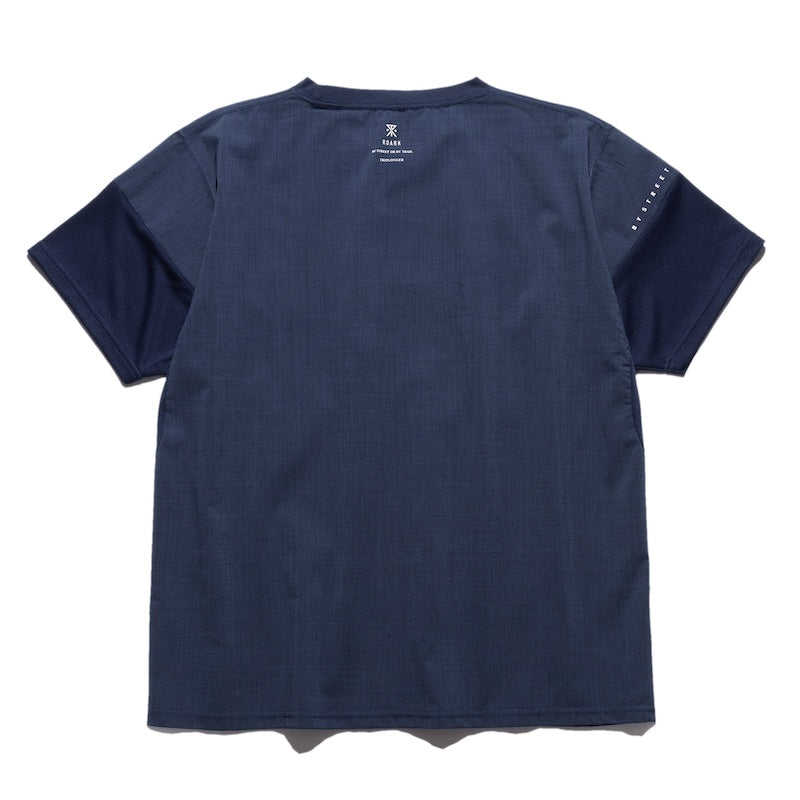 ROARK Tシャツ DELTA QD S/S TEE ストーンブルー 商品画像 2