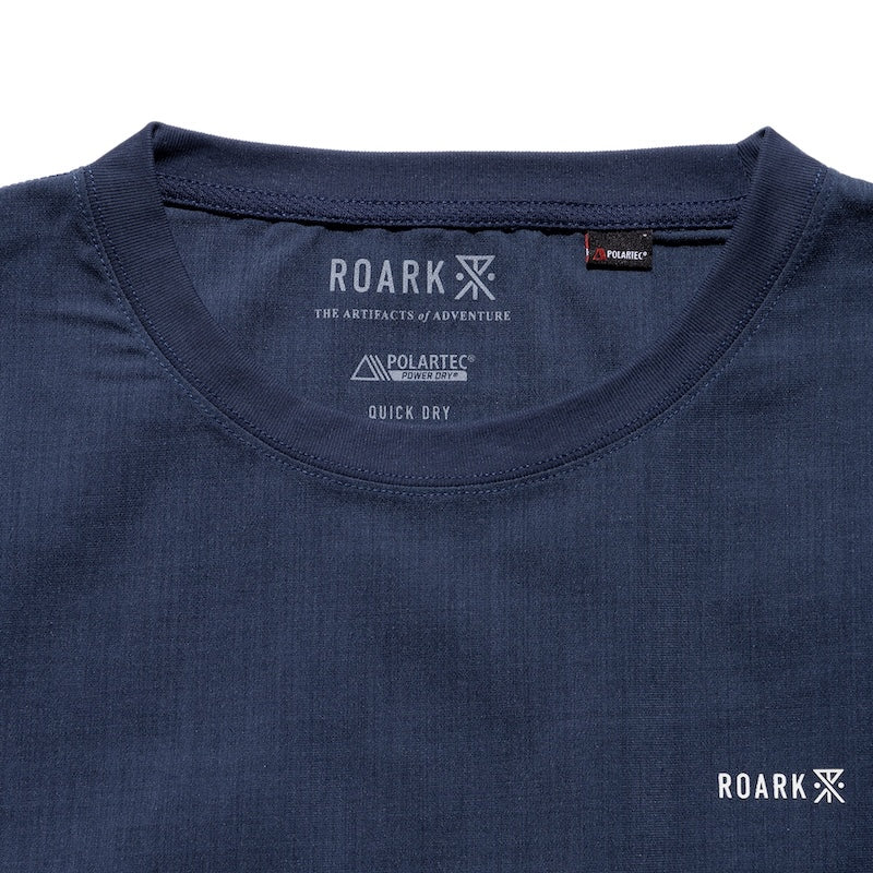 ROARK Tシャツ DELTA QD S/S TEE ストーンブルー 商品画像 3