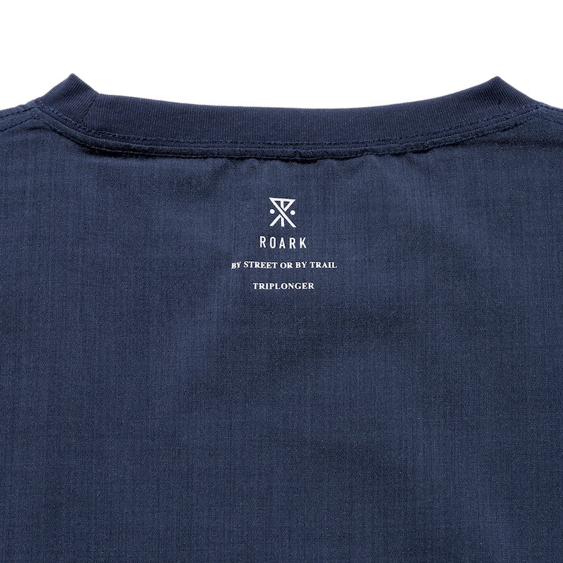 ROARK Tシャツ DELTA QD S/S TEE ストーンブルー 商品画像 5
