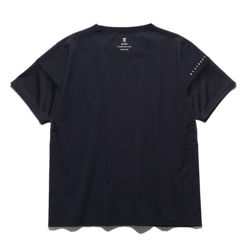 ROARK Tシャツ DELTA QD S/S TEE ジェットブラック 商品画像 2