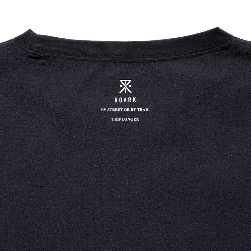 ROARK Tシャツ DELTA QD S/S TEE ジェットブラック 商品画像 5