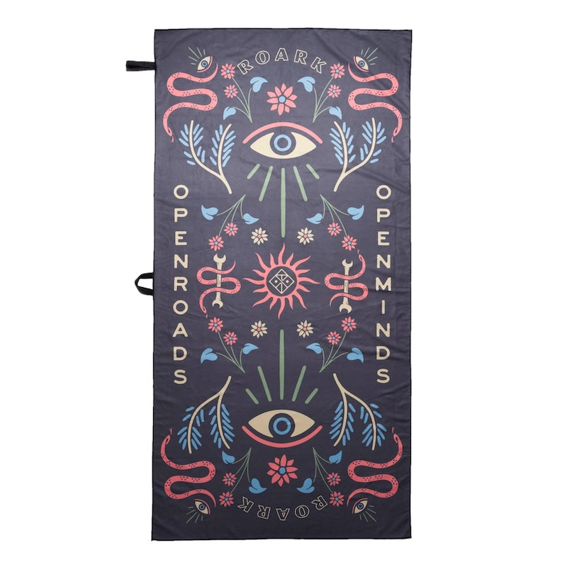 ROARK タオル O.R.O.M TOWEL ブラック 商品画像 1