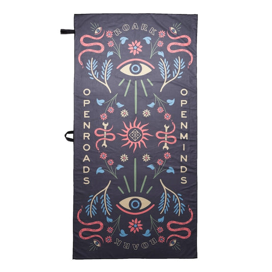 ROARK タオル O.R.O.M TOWEL ブラック 商品画像 1