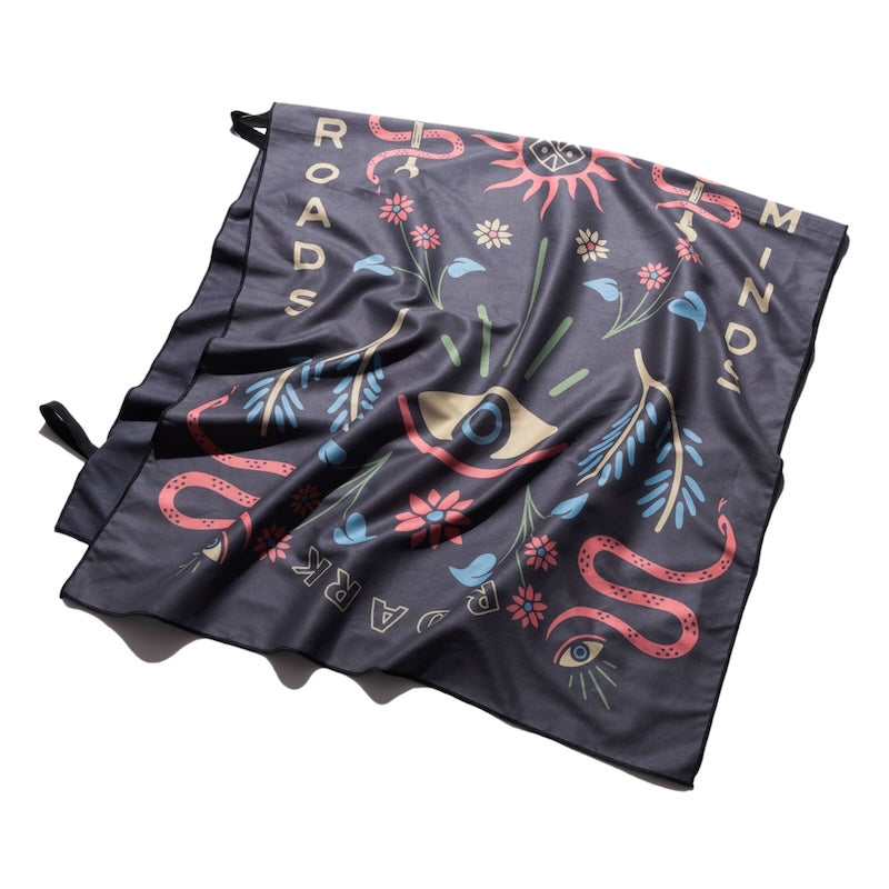 ROARK タオル O.R.O.M TOWEL ブラック 商品画像 3