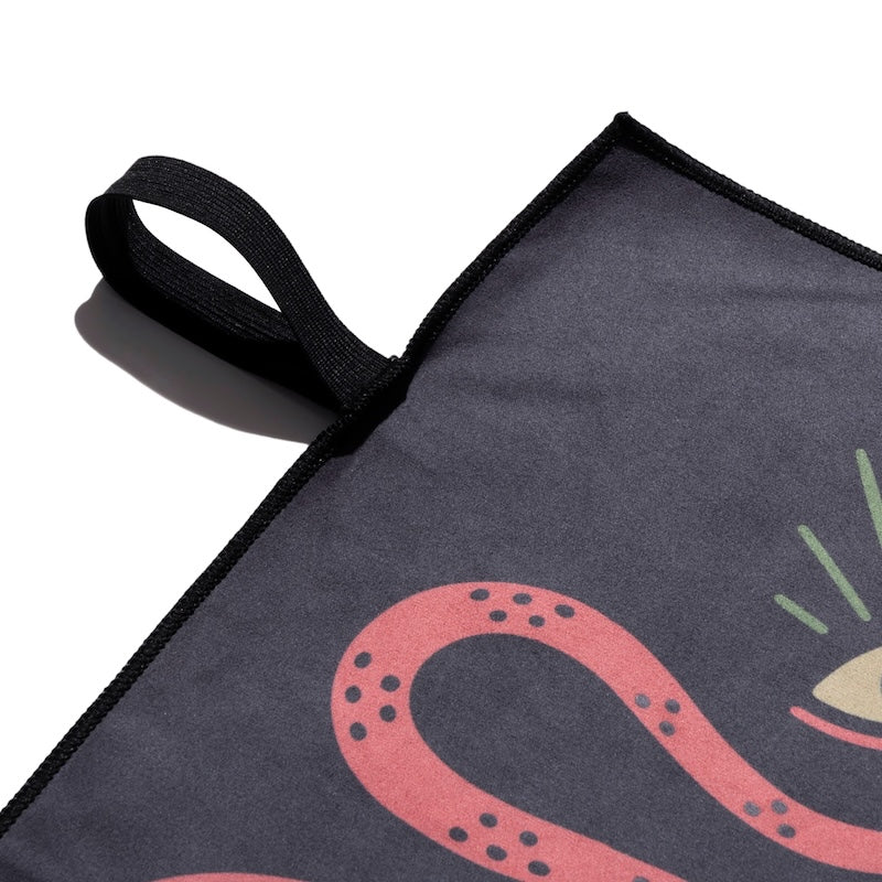 ROARK タオル O.R.O.M TOWEL ブラック 商品画像 5