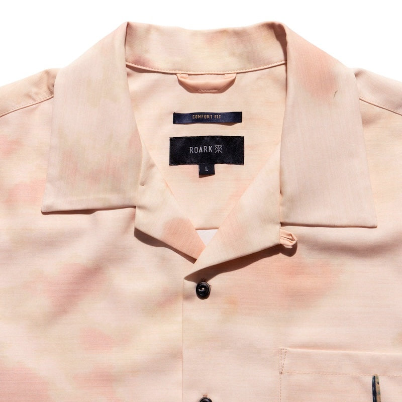 ROARK S/Sシャツ DESIERTA GONZO S/S SHIRTS マルチ 商品画像 襟