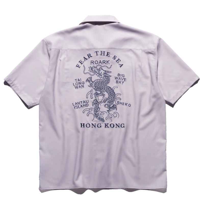 ROARK S/Sシャツ STAR CROSSED GONZO S/S SHIRTS (Dusty Lilac) 商品画像 背面