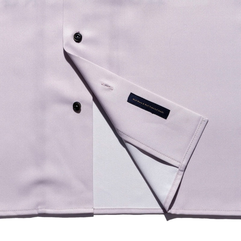 ROARK S/Sシャツ STAR CROSSED GONZO S/S SHIRTS (Dusty Lilac) 商品画像 裾