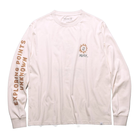 ROARK L/STシャツ SUNBEAM L/S TEE ナチュラル 商品画像 正面