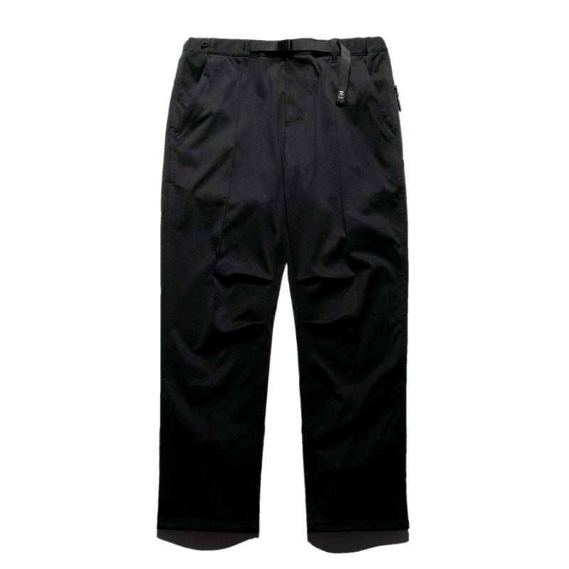 ROARK パンツ TRAVEL PANT RESISTANT TWILL - RELAX ブラック 商品画像 正面