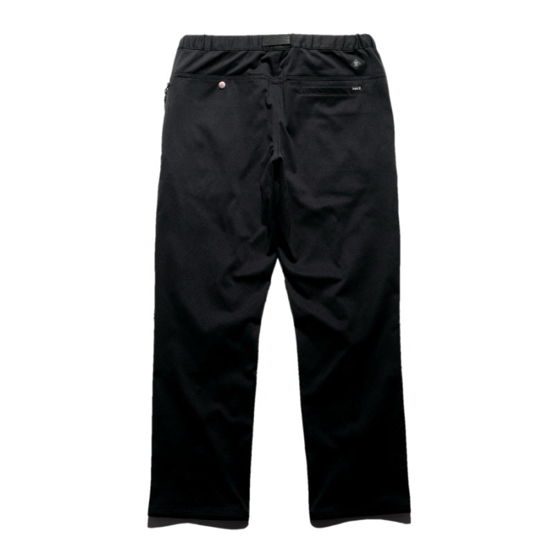 ROARK パンツ TRAVEL PANT RESISTANT TWILL - RELAX ブラック 商品画像 背面