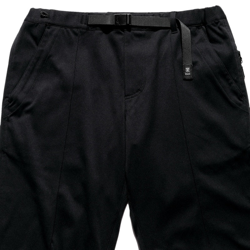 ROARK パンツ TRAVEL PANT RESISTANT TWILL - RELAX ブラック 商品画像 クローズアップ 1