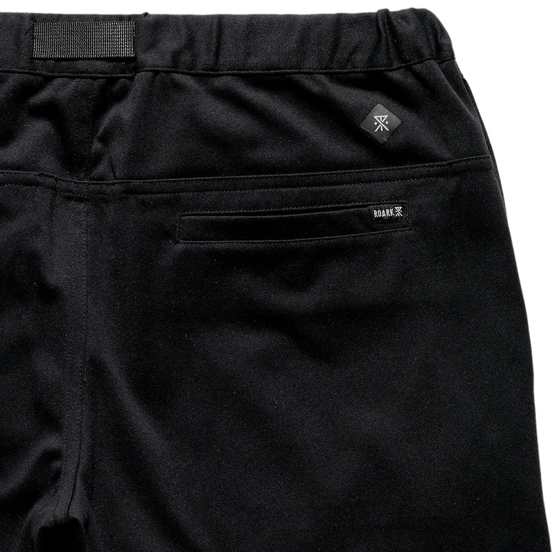 ROARK パンツ TRAVEL PANT RESISTANT TWILL - RELAX ブラック 商品画像 クローズアップ 6