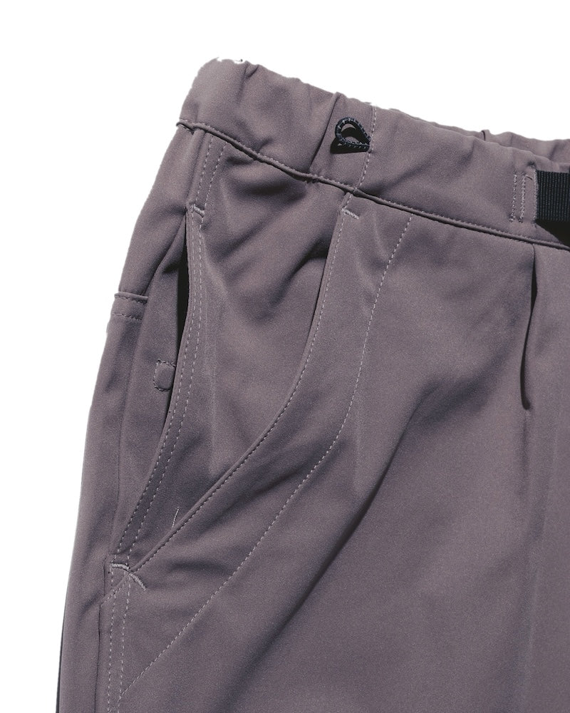 ROARK パンツ TRAVEL PANT ROAMFREE w/Jersey - RELAX モカ 商品画像 クローズアップ 3