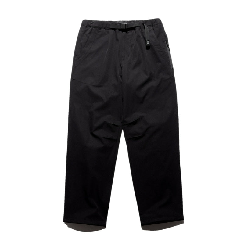 ROARK パンツ TRAVEL PANT ROAMFREE w/Jersey - RELAX ブラック 商品画像 正面