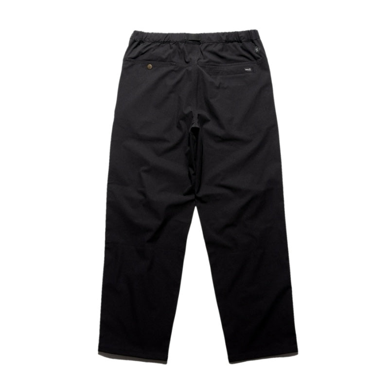 ROARK パンツ TRAVEL PANT ROAMFREE w/Jersey - RELAX ブラック 商品画像 背面