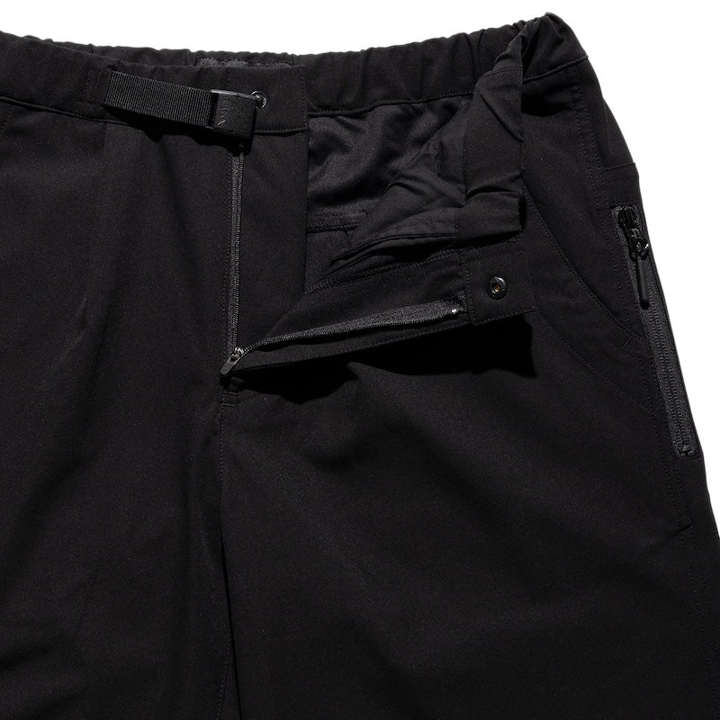 ROARK パンツ TRAVEL PANT ROAMFREE w/Jersey - RELAX ブラック 商品画像 クローズアップ 2