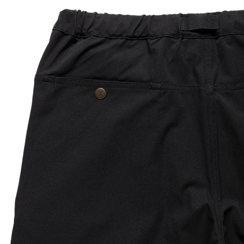 ROARK パンツ TRAVEL PANT ROAMFREE w/Jersey - RELAX ブラック 商品画像 クローズアップ 5