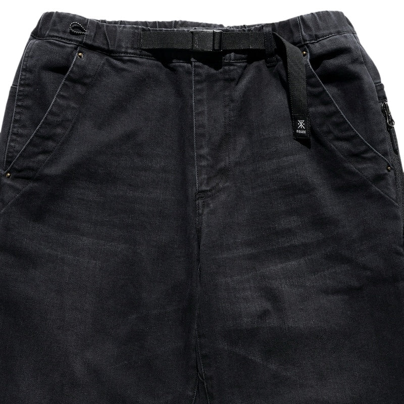 ROARK パンツ TRAVEL PANT DENIM - STANDARD (Black) 商品画像 クローズアップ !