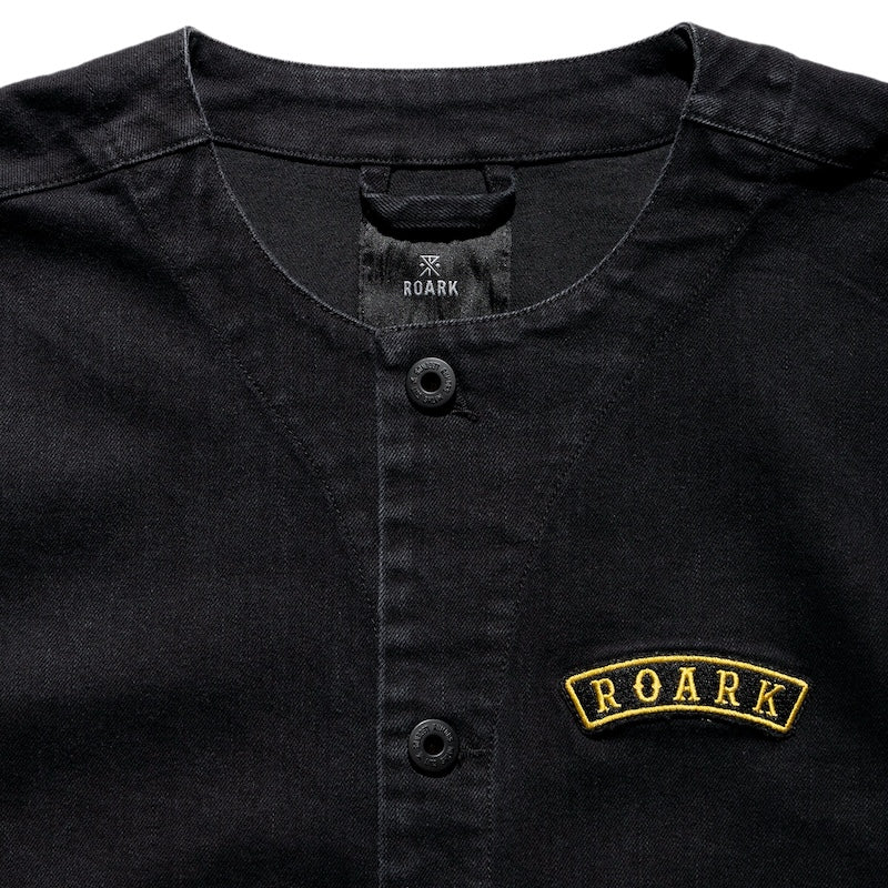 ROARK ジャケット ENGINEER SHIRTS JKT ブラック 商品画像 クローズアップ 1