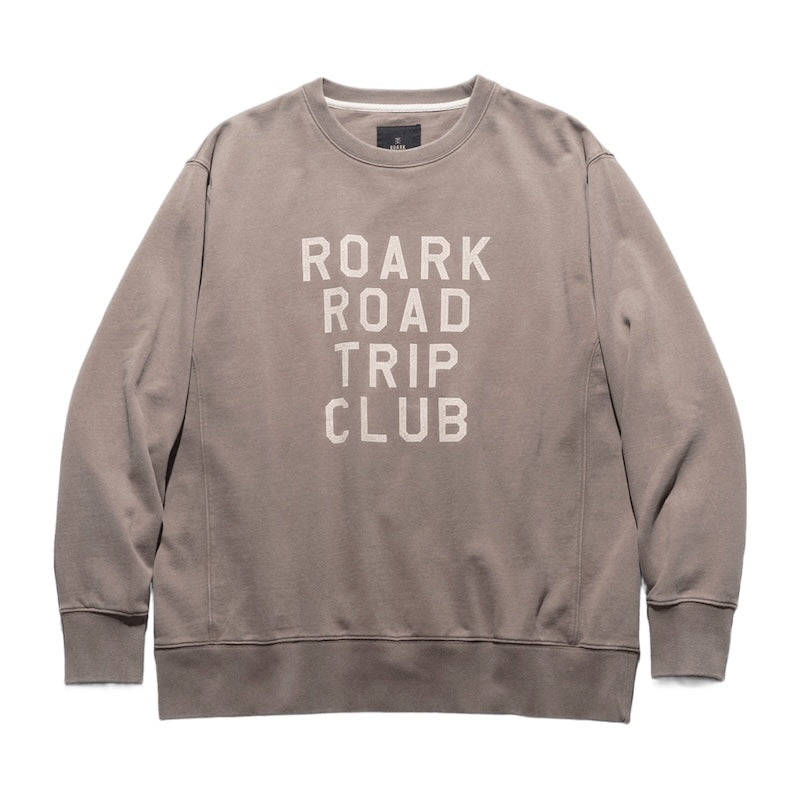 ROARK クルースウェット ROAD TRIP CREW SWEAT (Tobacco) 商品画像 正面