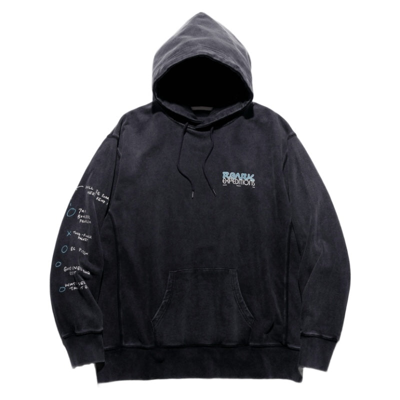 ROARK パーカー ELEVATED P/O HOOD SWEAT (Black) 商品画像 正面