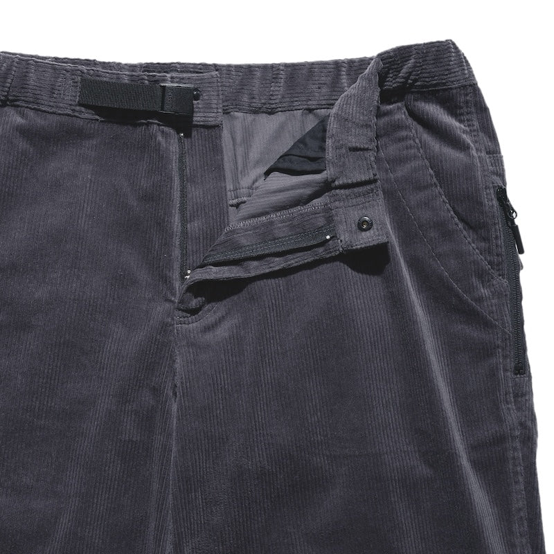 ROARK パンツ TRAVEL PANT CORDUROY - RELAX グレー 商品画像 クローズアップ 2